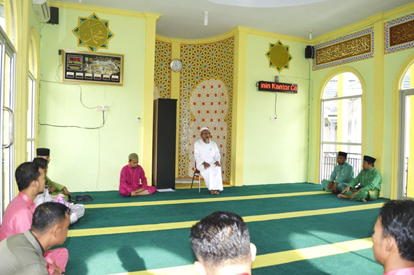 Iman dan Amal Shaleh, Tausiah yang Disampaikan oleh Ustadz Ahmad Rahman  di Mushalla Amirul Mukminin Kantor Camat Mandau